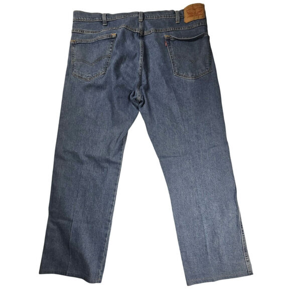 Levi's Western Fit Men's Jeans. 42x32, Light Wash, Bootcut, 3 Point Belt Loops - Picture 2 of 9